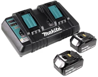 Makita DLM382PT2 Accu Grasmaaier 38cm 2x18V 5.0Ah
