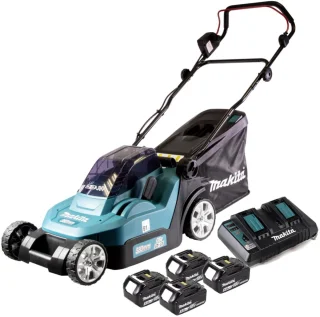 Makita DLM382PT4 accugrasmaaier 36V 38 cm set