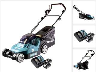 Makita DLM382RF2 Accu Grasmaaier 36V 38 cm + 2x 3.0Ah Accu + Lader
