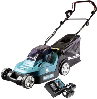 Makita DLM382RF2 Accu Grasmaaier 36V 38 cm + 2x 3.0Ah Accu + Lader