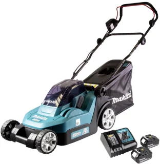 Makita DLM382RM2 accu grasmaaier 36V 38 cm 2x4.0Ah