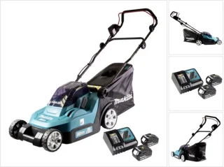 Makita DLM382RM2 accu grasmaaier 36V 38 cm 2x4.0Ah