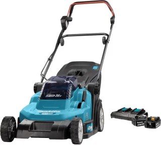 Makita DLM432CT2 grasmaaier 2x18V 43 cm inclusief accu's en lader