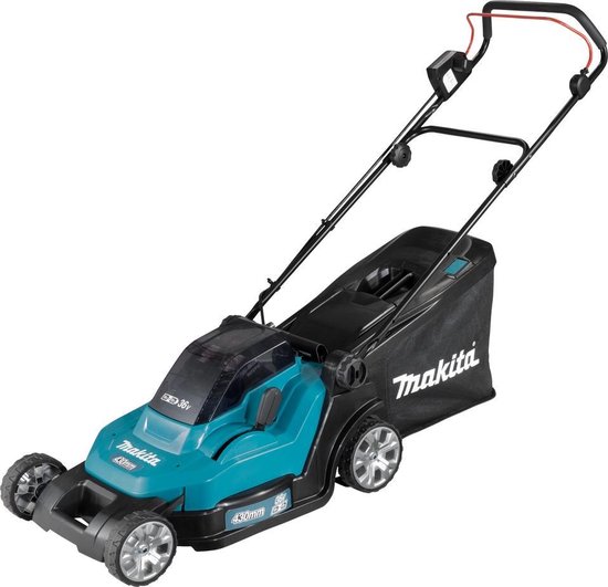 Makita DLM432CT2 grasmaaier 2x18V 43 cm inclusief accu's en lader review