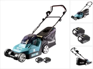 Makita DLM432G2 accu grasmaaier 43 cm 36V 2x18V + 2x6.0Ah zonder lader