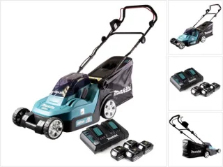 Makita DLM432PT4 Accu Grasmaaier 43 cm 36V (2x18V) Set