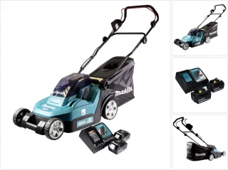 Makita DLM432RF2 accu grasmaaier 36V 43cm borstelloos met 2 accu's en lader