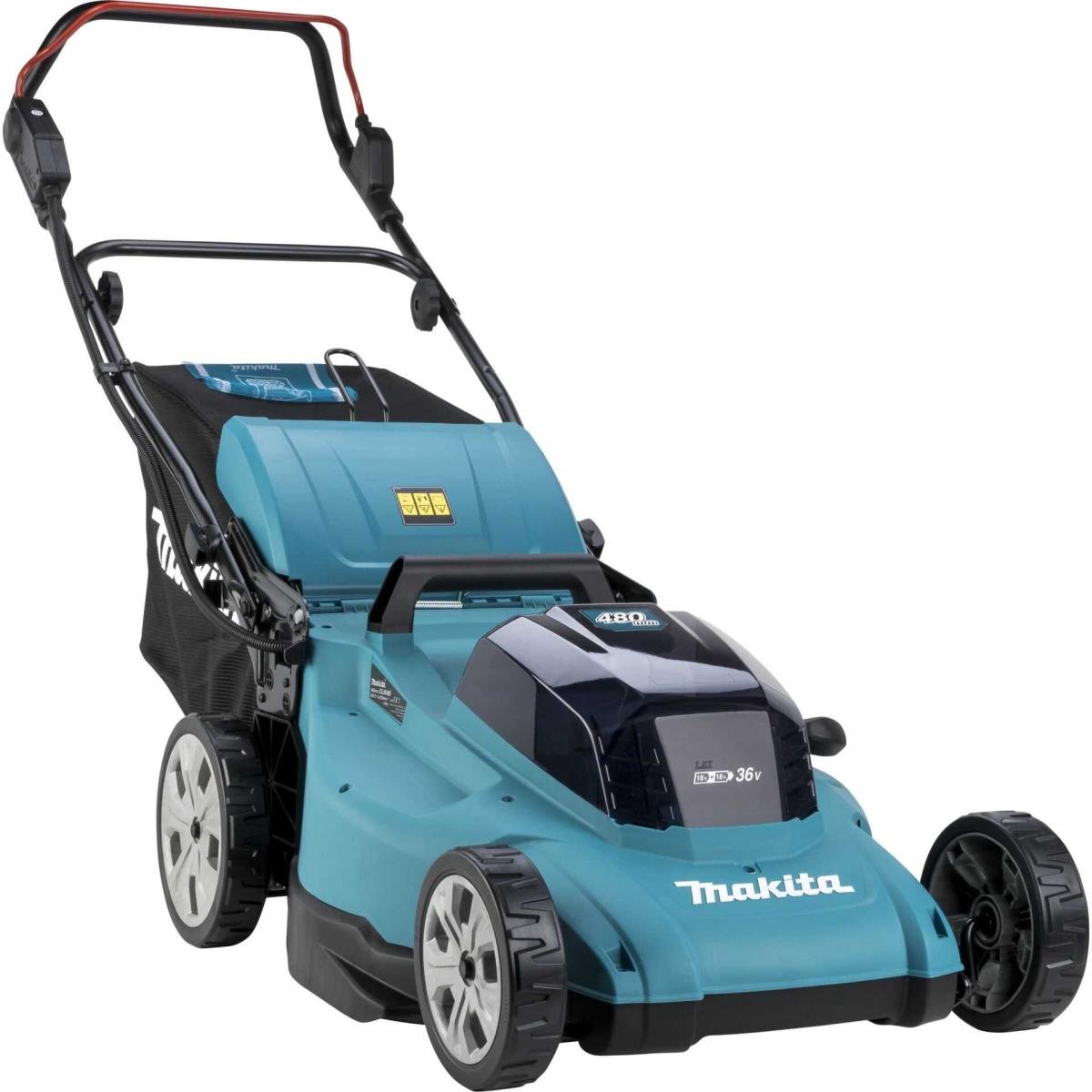 Wat vinden we goed aan de Makita DLM480Z Accu Grasmaaier 48cm Basic Body