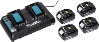 Makita DLM533PT4 53cm Accu Grasmaaier 2x18V 5.0Ah
