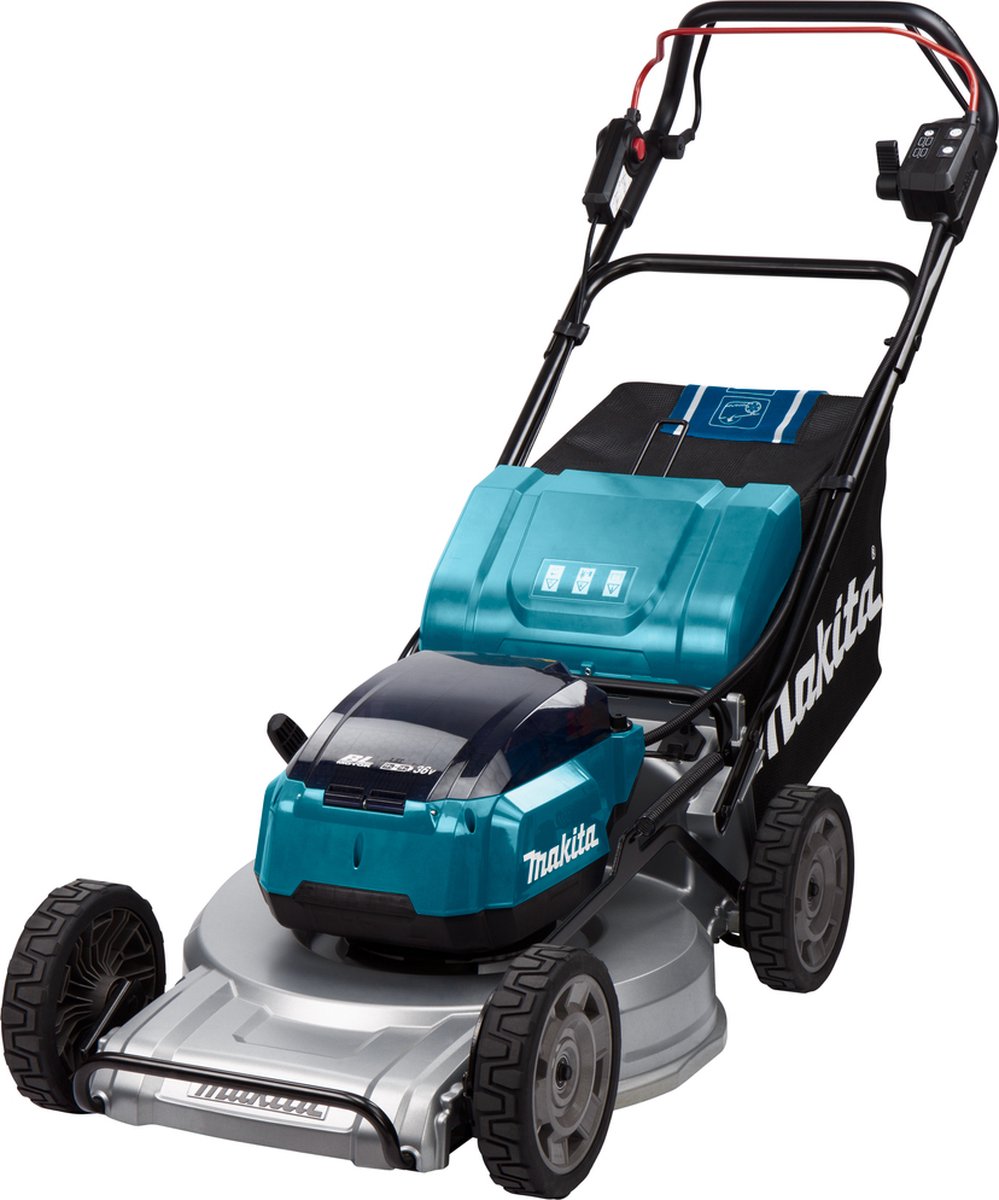 De Makita DLM533Z 53cm Accu Grasmaaier 2x18V Basic Body in één oogopslag