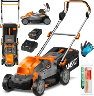 MASKO® ECO-X10 Accu Grasmaaier inclusief accu en lader