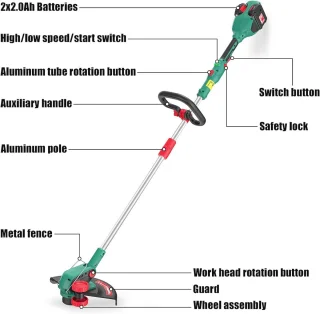 Merknaam Accugrastrimmer 36V