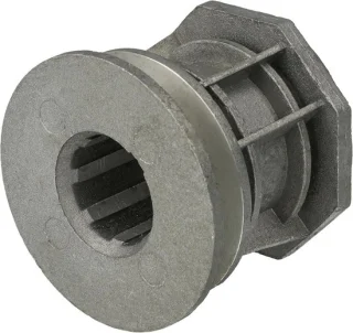 Mesuider maaimeshouder grasmaaier 66 mm zilver