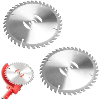 Metaal snijbladen voor borstelmaaier 15 cm - 2 stuks