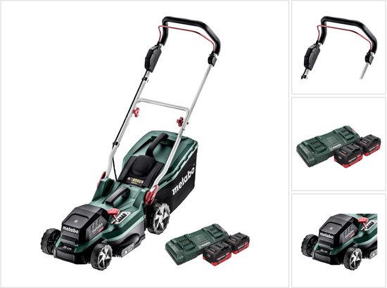 Metabo RM 36-18 LTX BL 36V Accu Grasmaaier Set