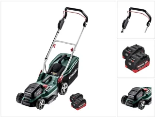 Metabo RM 36-18 LTX BL 36V accugrasmaaier 2x 8.0 Ah zonder lader
