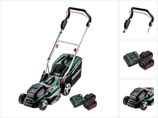 Metabo RM 36-18 LTX BL 36V accugrasmaaier set