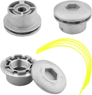 Metalen grastrimmerkop