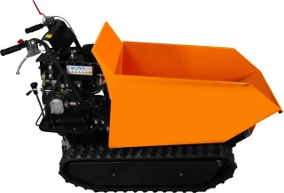 Mini Dumper 270cc 500kg Rupsbanden Petrol Kiepwagen