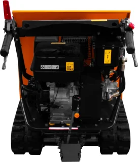 Mini Dumper 270cc 500kg Rupsbanden Petrol Kiepwagen