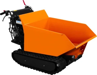 Mini Dumper 270cc 500kg Rupsbanden Petrol Kiepwagen
