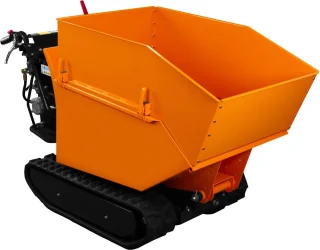 Mini Dumper 270cc 500kg Rupsbanden Petrol Kiepwagen