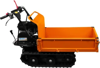 Mini Rupsdumper 196cc Benzine 300kg Laadvermogen