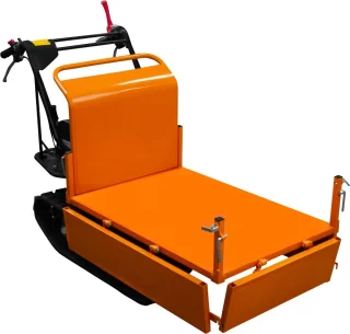 Mini Rupsdumper 196cc Benzine 300kg Laadvermogen