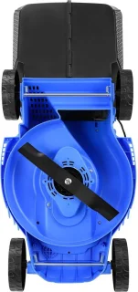 MKSS Elektrische Grasmaaier Handmaaier Blauw/Zwart