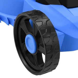 MKSS Elektrische Grasmaaier Handmaaier Blauw/Zwart