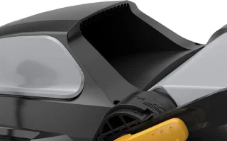 MKSS Handmaaier Zweefmaaier Elektrisch Grastrimmer Zwart