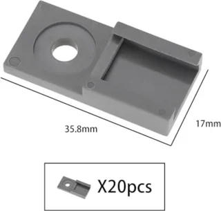 Montageclips 1011-026-0205 voor Deutsch DT DTM DTHD DTP-connectoren