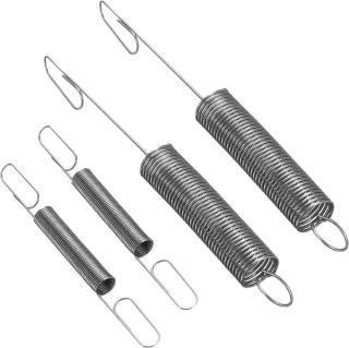 Motorregelaar veren grasmaaier - 4 stuks 7x0.7cm en 5x0.4cm metaal