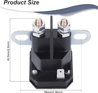 MTD/Toro/Snapper Starter Solenoïde 12V 80A
