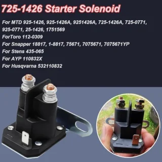 MTD/Toro/Snapper Starter Solenoïde 12V 80A
