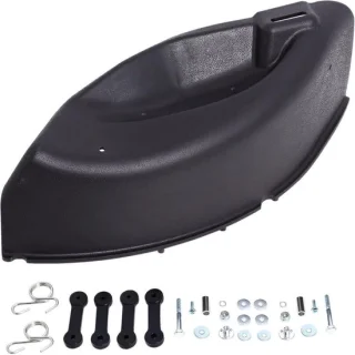 Mulch cover standaard zilver