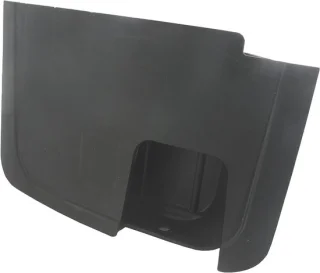 Mulch obturator voor grasmaaier - 96-107 cm - zwart