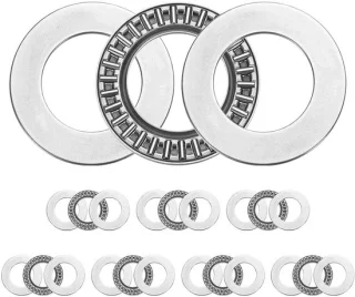 Naaldlager axiale druklager 25 mm - 42 mm buitendiameter - 4 mm dikte - m-winkel