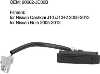 Nissan Qashqai/Note kofferdeksel ontgrendelingsschakelaar