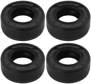 Olieafdichting 4 stuks - 12x22x9 mm - keerring