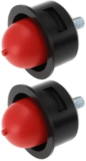 Oliebol – 2 stuks – rubber/kunststof – primerbol