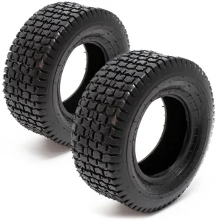 Omgoods - 2 banden voor rijdende grasmaaier 13x5.00-6