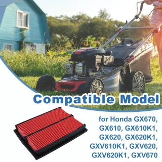 Omgoods - 2 stuks luchtfilter voor grasmaaier