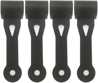 Omgoods Baggerklink 4 stuks - vervangt 109808X/100225L - geschikt voor Husqvarna/AYP/Craftsman