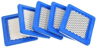 Omgoods luchtfilter vervangingsset 5 stuks voor 491588/491588S/399959 grasmaaierfilter