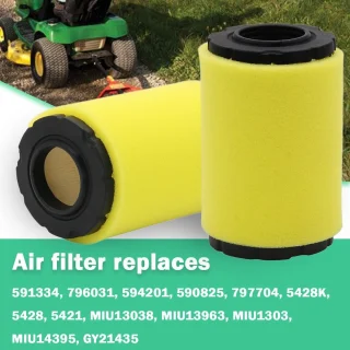 Omgoods luchtfilter voor grasmaaier en gazontractor - set van 2