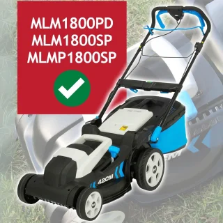 Omgoods maaimes voor MacAllister grasmaaier 42 cm