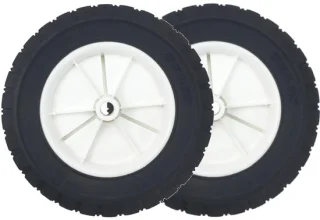 Omgoods set van 2 vervangwielen ø200mm