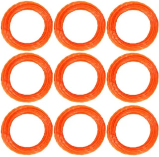 Omgoods - set van 9 vervangdraden voor grasmaaier