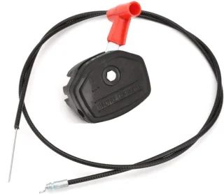 Omgoods universele gaskabel en chokehendel voor grasmaaier, 142 cm